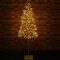 Christmas Concepts® 4ft 9 (1.5m) Mains Operated LED Starburst Tree - 280 Static Warm White Bulbs - Indoor/Outdoor Christmas Decorations