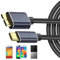 Cable de disco duro externo - cable de datos USB 3.0, transferencia de alta velocidad | CABLE DE ASSUNTRIA EXTERNO USB C para transferencia de datos de 5 Gbps, cable de carga rápida 3A, duradero y