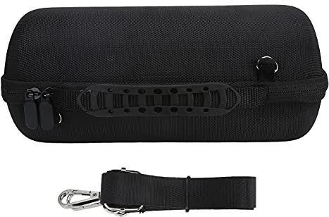 NutriEss WLAN Lautsprecher Schutzhülle Tragbarer Speichertasche mit einstellbarem Riemen für Revolve II
