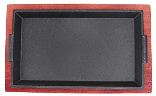 LAPYAPPE Sartén De Hierro Para Teppanyaki Sartén Antiadherente Para Carne y Panqueques Bandeja Para Hornear y Fácil De Limpiar