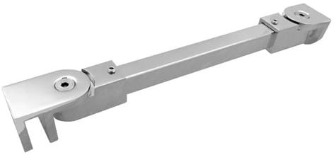 ByteRunning Duschwand stabilisator,Stabilisationsstange dusche,haltestange für Glas/Wand stabilisation,duschwand Halterung,für Walk-in Duschabtrennung Duschwand Duschkabine
