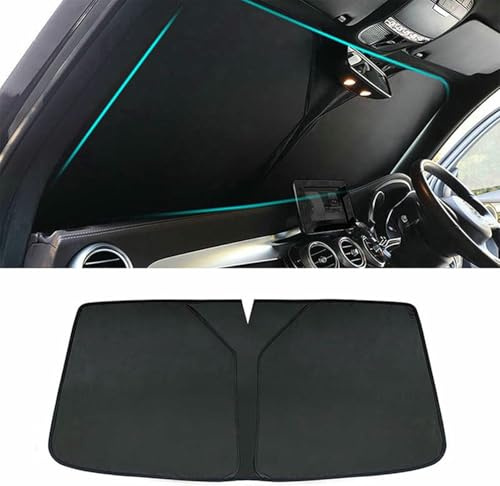 Passend für VW Passat B7 Variant (2010–2015), Windschutzscheiben-Sonnenschutz, faltbar