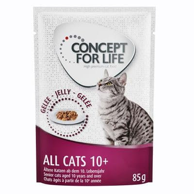 Concept for Life All Cats 10+ - in Jelly (48 x 85 g)
