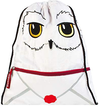 Harry Potter Swim Bag Hedwig Eule Lieferung Plüsch Kordelzug Rucksack Einheitsgröße