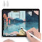 QYiD Protector de pantalla para iPad 6ª/5ª 9.7 pulgadas/iPad Pro 9.7 pulgadas/iPad Air 2 / Air, dibujo escritura tacto como papel, película mate antirreflejos compatible con Apple Pencil
