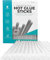 Professional Hot Glue Sticks by Smith’s® | 7mm x 150mm | 30 Pack | Grade A+ Clear Glue Gun Refills | Environmentally Safe EVA Resin | RoHS Certified | Fits 99.9% of Glue Guns | Perfect for Most Uses
