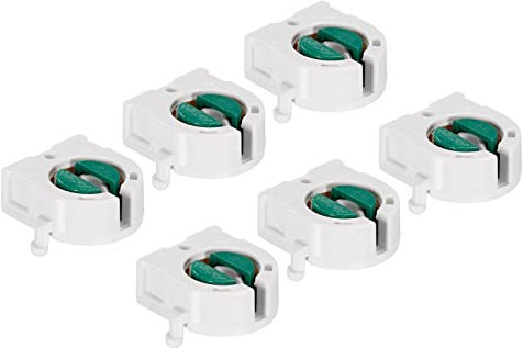 PATIKIL 6-Pack T8 Lampenfassung nicht geschirmt Lampenfassung G13 Basis für LED Leuchtstoffröhre Ersatz weiß