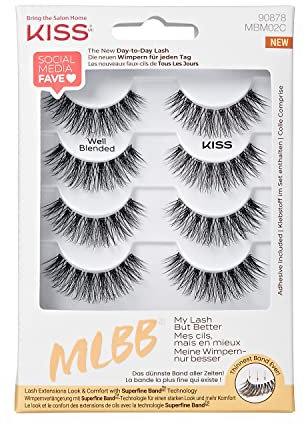 KISS My Lash But Better False Eyelashes Multipack - Well Blended