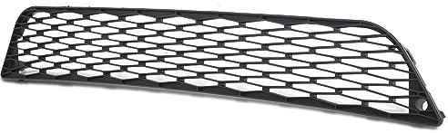 Unterer Mittlerer Kühlergrill der Vorderen Stoßstange, Unterer Gittergrill der Vorderen Stoßstange Außen 5F0853667 Ersatz für SEAT 5F MK3 vor Dem Facelift 2013 Bis 2017