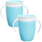 Munchkin Click Lock Tip & Sip Strohhalmbecher-Set | Trinklernbecher mit Strohhalm für Babys & Kleinkinder | BPA-frei | Auslaufsicher | Mit Gewichtstrohhalm | 2er-Pack | Blau