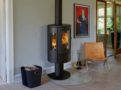 Varde Ovne Nice Air Kaminofen Ofen Stahl Schwarz