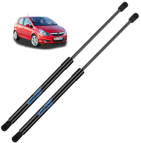Koaudb 2x Heckklappendämpfer für Opel Corsa C F08, W5L Kasten 2000/09-2006/12; für Opel Corsa C F08, F68 Schrägheck 2000/09-2009/12 Heckklappe Kofferraum Dämpfer Gasdruckdämpfer Replace #0132670