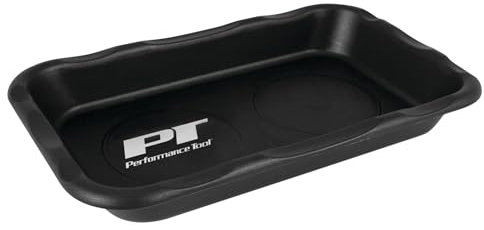 PERFORMANCE TOOL W1285 Vassoio per Dadi e bulloni per Garage e officine, Nero, 6 Inches x 10 Inches