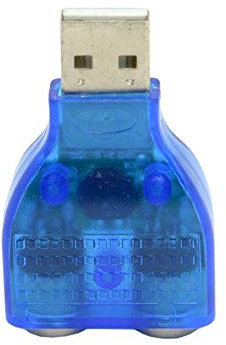 PULABO USB - PS2 Mouse Keyboard Conversion Adapter Splitter Interface Converter USB a PS2 Nuovo Rilasciato e Popolare Squisita Artigianato