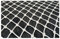 XCYYBB Sicherheitsnetz, Kletterseil, Lkw, Frachtnetz, Kinderschutz, Geländer, Sicherheitsnetz, Terrassen und Geländer, Treppennetz, Durchmesser 6 mm, Masche 6 cm, Weiß, 1 x 1 m