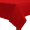 Large Plastic Rectangle Table Cover Cloth Wipe Clean Party Tablecloth Covers (Red)