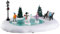Lemax-24951 Pattinaggio su Ghiaccio Vail Village Accessory: Frosty Goes Ice Skating, Multicolore, 24951