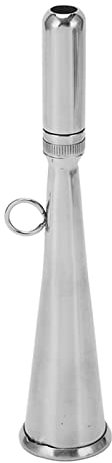 Nebelhorn, Edelstahl-Handnebelhorn Einfach zu tragendes, manuelles Handluft-Horn Langlebige, laute Signalpfeife mit abnehmbarem Mundstück als Zubehör, für Notfallsicherung