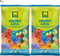 BricoLoco Abono azul universal. ¡¡¡ 4 kgs.(2x2kgs)!!! Plantas interior y exterior, huerto, césped, frutales, cítricos, arbustos, rosales. Granulado. Fertilizante NPK (S) 10-12-18 (11) con azufre. (2)