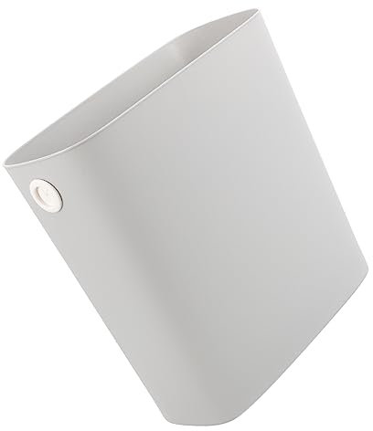 Milisten papeleras bote de basura papelera de plástico papelera con asa integrada contenedor de basura cubo de basura de estilo nórdico espesar envase Limpiador caja contenedora oficina