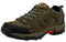 Wildora® Herren Wanderschuhe atmungsaktive Trekkingschuhe rutschfeste Outdoor Schuhe (Grün-Orange,43)