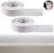 VEGOATY 2 Stücke 40M*5CM Nahtabdeckband Trockenbau, Fugenband Selbstklebend, Eckschiene Trockenbau PVC Kantenschutz, Gipskarton Fugenband Dichtungsband zum Verbinden von GK-Platten, 40M