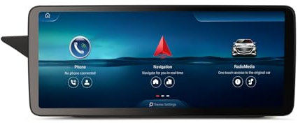 Qualcomm 8-Kern 8GB+128GB Android 14 Autoradio mit GPS Navi für Mercedes Benz E-Klasse W212 S212 12.3 Zoll Bildschirm Unterstützt Bluetooth 5.1 CarPlay Android Auto WLAN 4G DAB+ USB DSP OBD2 Canbus