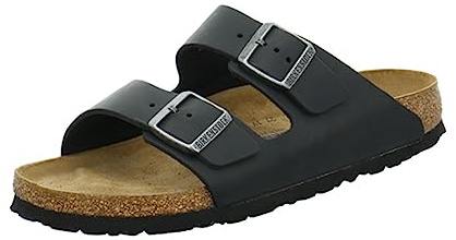 Birkenstock Women's 752483_40 Slides, Black, 7 UK (40 EU)