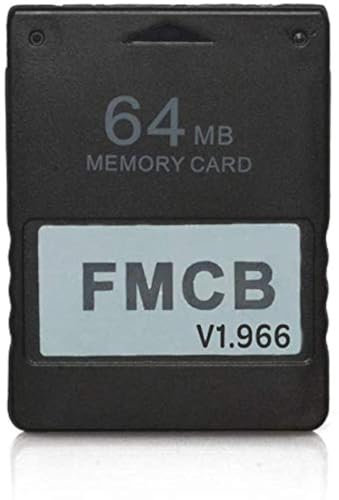 RGEEK FreeMcBoot FMCB 1.953 PS2 Memory Card 64MB for Sony Playstation 2 PS2,Just Plug and Play, Help You to Start Games on Your Hard Disk or USB Disk