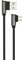 Câble Micro USB V-TAC Série Diamond (Noir) - Pointe L à Angle Droit Android Charge Rapide et câble de données de synchronisation Rapide Câble USB de 1 mètre Câble de Charge Rapide pour Chargeur USB