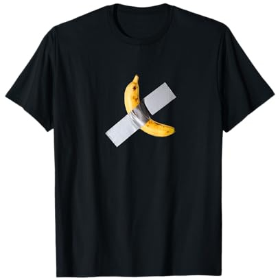 Funny duct tape banana art T-Shirt