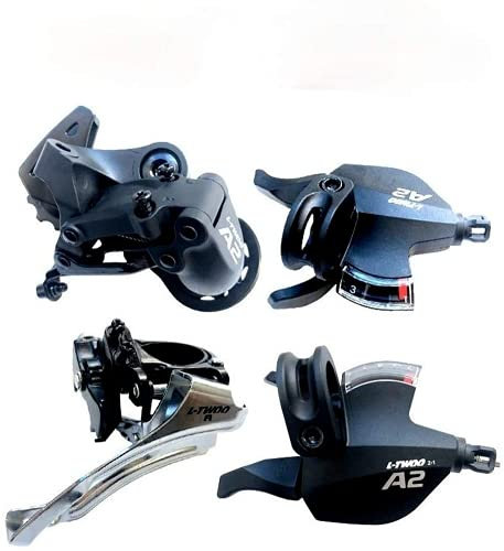 LTWOO A2 3x7 21-Gang-Schaltwerk Groupset Schalthebel + Schaltwerk für MTB-Fahrradkassette 32T 36T, Kompatibel M4000 RD