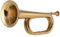 1pc Trompete Blasinstrument Kavallerie Horn Blechblasinstrument Mundstück Für Schulband