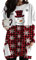 EFOFEI Damen Ostern Langarm Shirt Vielseitiges bequemes Unterhemd Übergroßer Pullover mit lockerer Passform EIN Hut 3XL