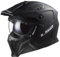 LS2, Casque moto jet modulable DRIFTER Solid Noir Mat, S