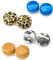 SPORTS WORLD VISION 3pcs OptiCool Contact Lens Cases - 4 Different Designs Contact Lenses Case Box - Cute Screw Top Contact Solution Holder Case Same Style Per Order