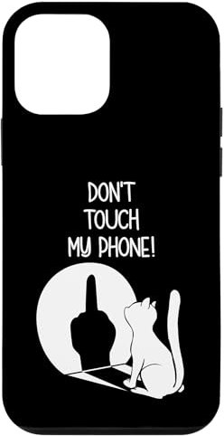 Hülle für iPhone 12 mini Katzen Handyhülle Dont Touch My Phone