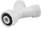 Plastic Washing Machine Dish Washer Y-Piece Splitter Connector, Hot Or Cold Water Suitable, Connector For Washing Machine Dish Washer