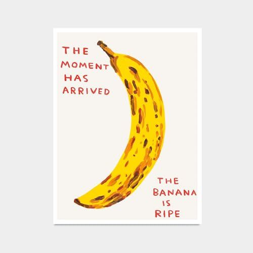 Shrig Shop David Shrigley Poster: The Moment Has Arrived, the official store of David Shrigley