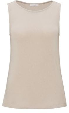 OPUS Damen Top | Top ILONKI Loose in edler Strickoptik Natural Glaze, 42