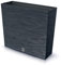 IMJ-Global Vaso per Fiori Piante Rettangolare Furu Case In Plastica 58x18x49,8cm Da Interno Esterno Nero 44 Litri Design Moderno