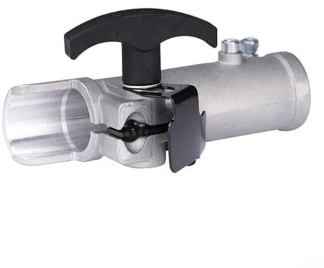 Oniissy Morsetto connettore albero in ferro 9T resistente, per attrezzi da giardino, decespugliatore, tosaerba, tagliasiepi, facile da installare (26 mm)