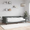 Xichuzi Tagesbett mit Matratze Dunkelgrau 100x200 cm Stoff, Schlafsofa, Daybed, Bettsofa, Sofa Bed, Sofabett, Schlafcouch, Jugendbett, Bettgestell, Bettcouch - 3197414