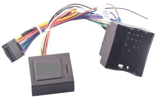 ZDPVK Radiokabelbaum Autoradio-Stereo-Kabelbaum-Kabeladapter Android 16-polig, for Ford, for Focus Mk2 Mondeo Mk4 C-Max Fiesta Fusion(with Canbus)