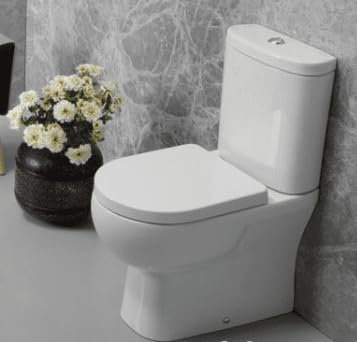 OPERA SANITARI Coppia Vaso+Cassetta monoblocco e Bidet filo muro Sally