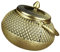 Holibanna Théière Laiton Décorative Sculpture Vintage pour Bureau Ornement de Bureau Décoration Intérieure