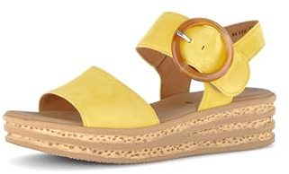 Gabor Damen Plateausandalen, Frauen Sandalen,Best Fitting,Dark Sole (13),36 EU / 3.5 UK