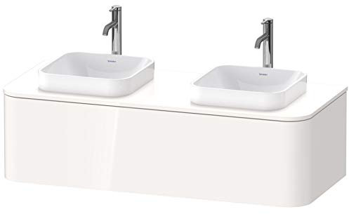 Duravit Waschtischunterschrank Happy D.2 Plus 130x55cm, f Kons, 1 Ausz., we seidenmatt