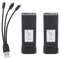 RiToEasysports 2 Stück Lithiumbatterie, 3,7 V 1800 MAh RC Drohne Lithiumbatterie mit Ladeleitung für F184 S93 L900 A258 Fernbedienungsdrohne