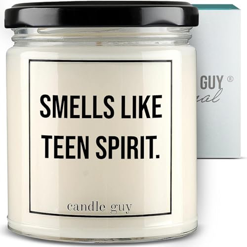 candle guy Duftkerze | Smells like teen spirit. | Handgemacht aus 100% Sojawachs | 70 Stunden Brenndauer